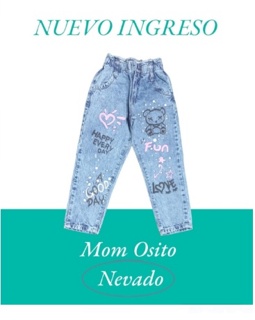 Jean de niños talle 4 al 16
