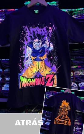 Remeras neón, brillan en la oscuridad
